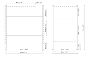 Form & Refine JOURNAL ORGANISER Eiche massiv